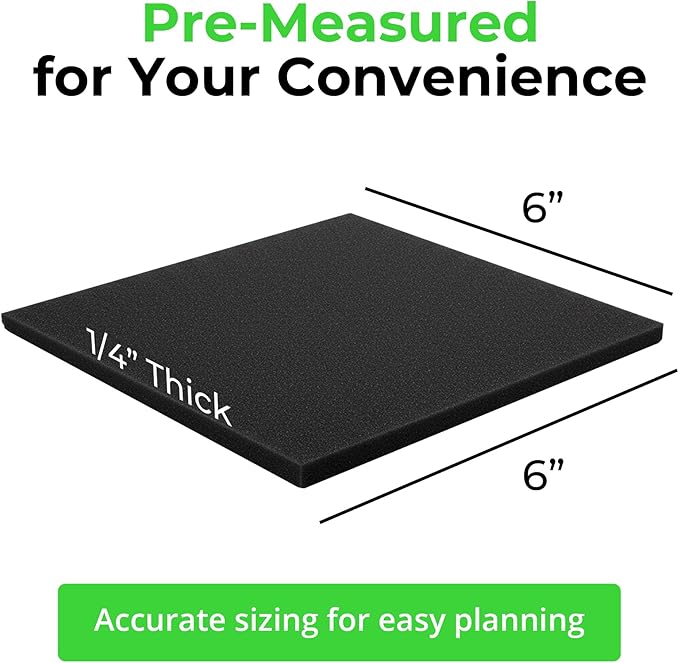 XCEL Neoprene Foam AntiVibration Pads - Image 4