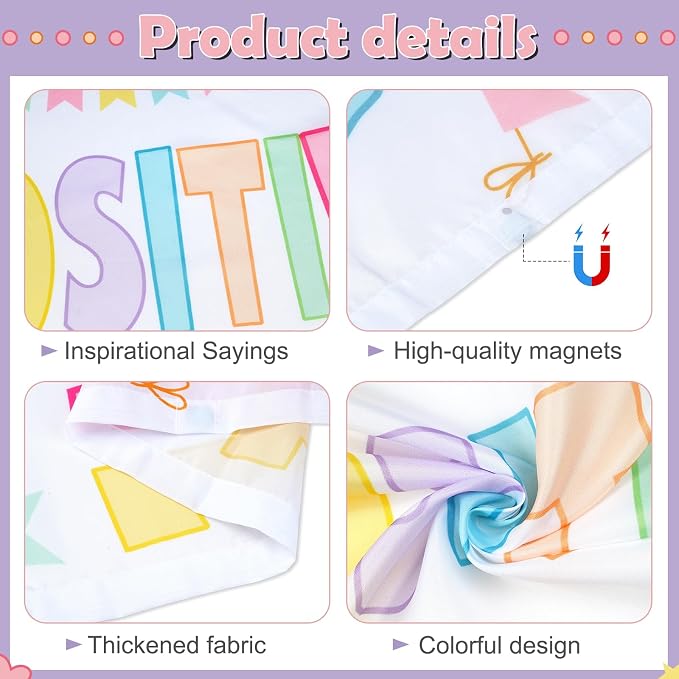 6Pcs Fluorescent Light Covers for Classroom Ceiling Lights, 4 x 2 Feet - Image 3