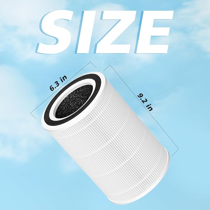 2 Pack HAP604 Air Filter Compatible - Image 9
