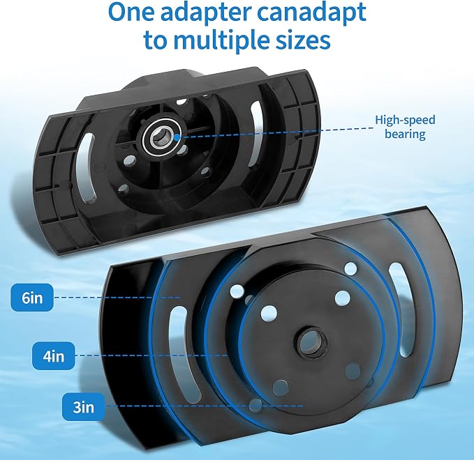 Pool Filter Cleaning System and Cleaner Stand Solid Aluminum Shaft- Compatible - Image 3