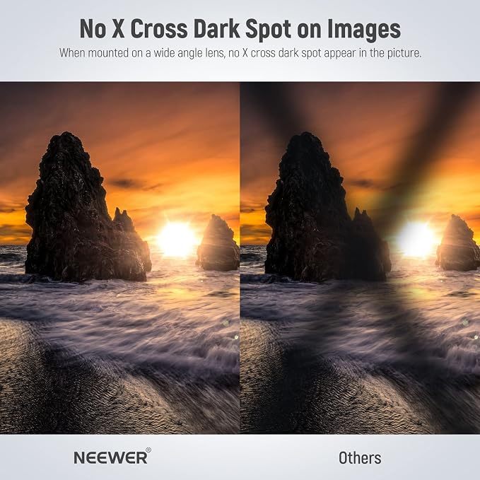 NEEWER 49mm HD Variable ND Filter ND2-ND32 No X Cross/Optical Glass/30 Layer - Image 3