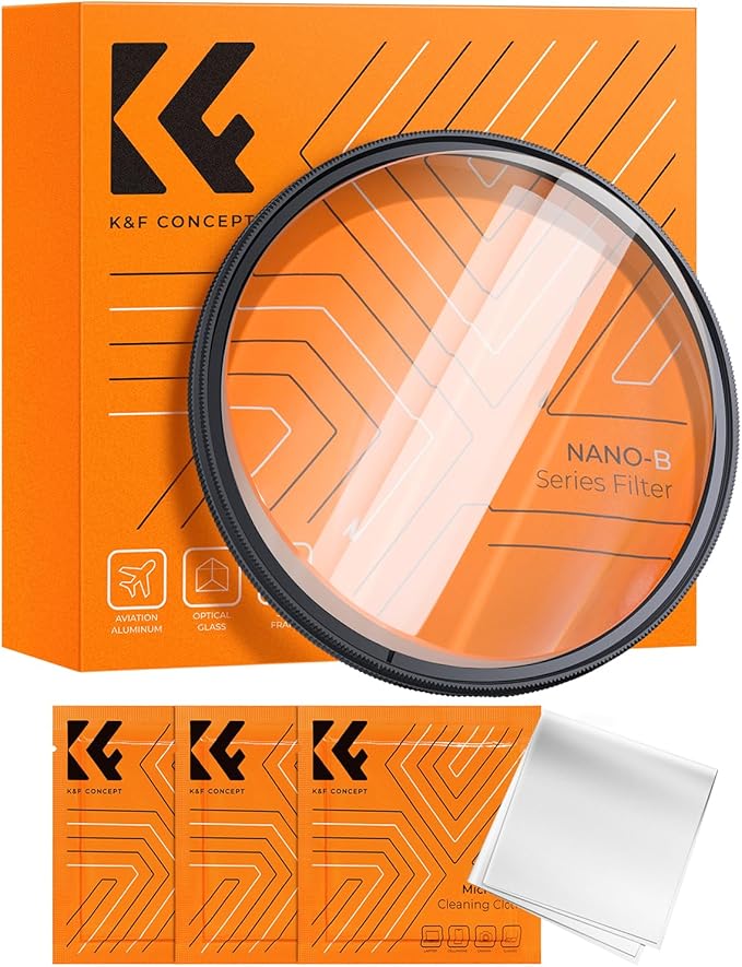 K&F CONCEPT 58mm Bilateral Blur Ghost Motion Filter Super Speed Effects by KFCONCEPT