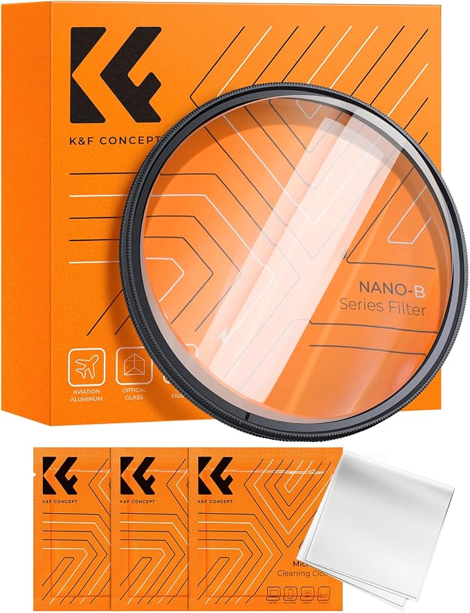K&F CONCEPT 77mm Bilateral Blur Ghost Motion Filter Super Speed Effects by KFCONCEPT
