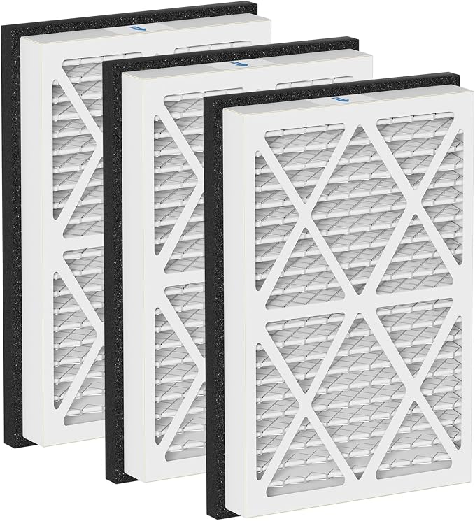 20x30x3 MERV 13 Pleated Air Filters Replacement Compatible by Skymechy