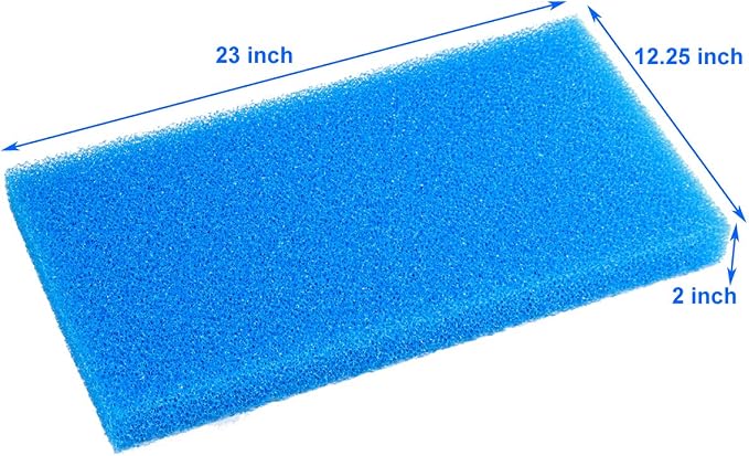 AQUANEAT Aquarium Filter Sponge Open Cell Foam Sheet Bio Sponge Filter Media - Image 3