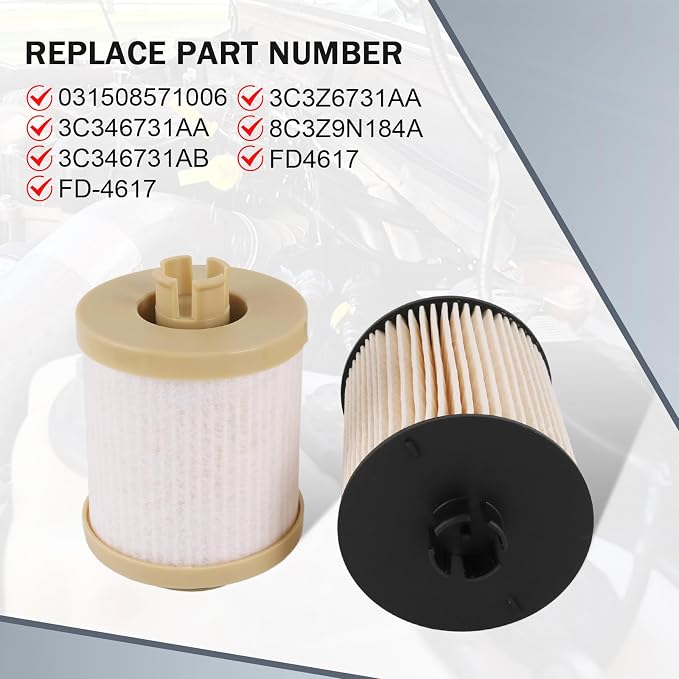 CARMOCAR FD4617 Diesel Fuel Filter replacement - Image 3