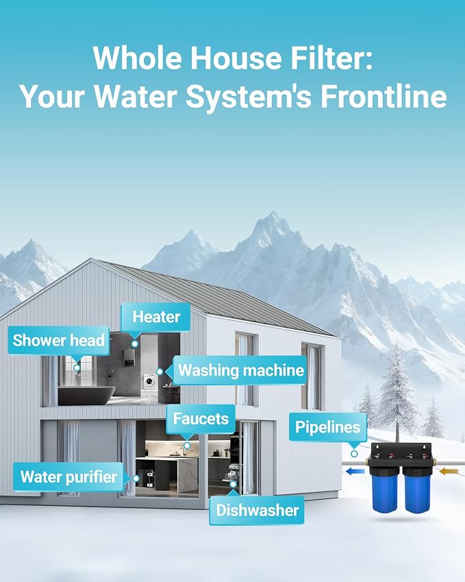 AQUA CREST Whole House Sediment and Carbon Water Filter, Replacement - Image 6
