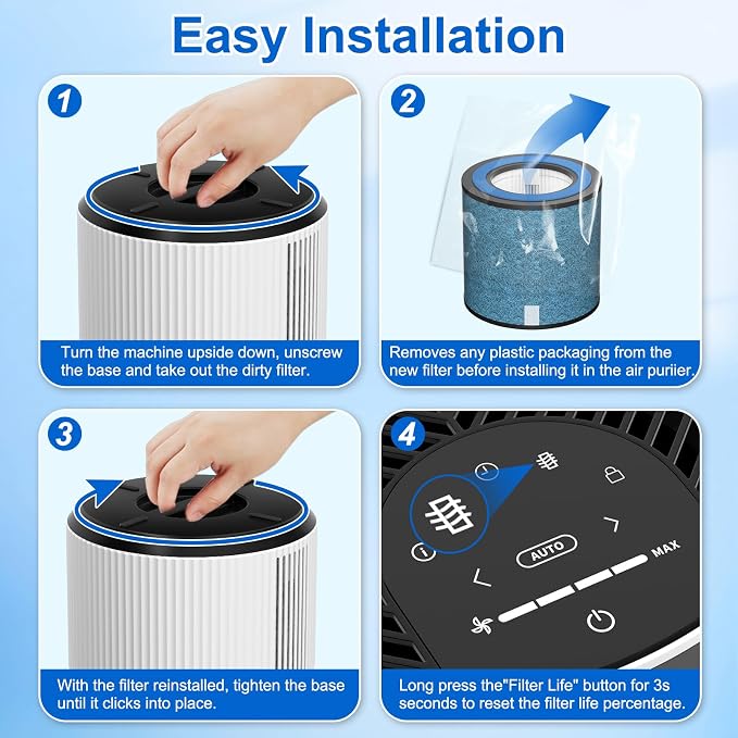2 Pack HP152 HP153 Replacement Filter Compatible - Image 8