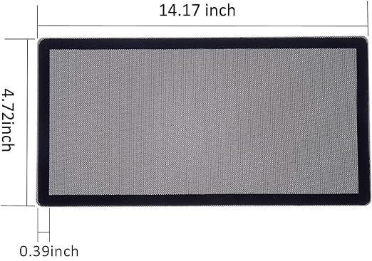 360mm 120mm x 2 PC Fan Dust Mesh Filter 4.72inch PVC Computer PC Case Dust - Image 5