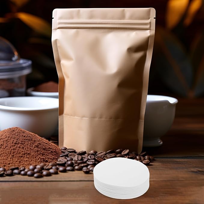 Alipis 300pcs Disposable round Coffee Filter Paper 64mm - Image 6