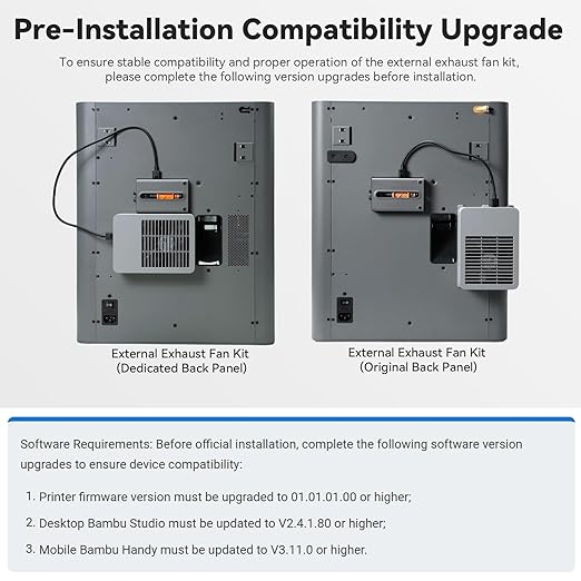Original External Exhaust Fan Kit Compatible - Image 2