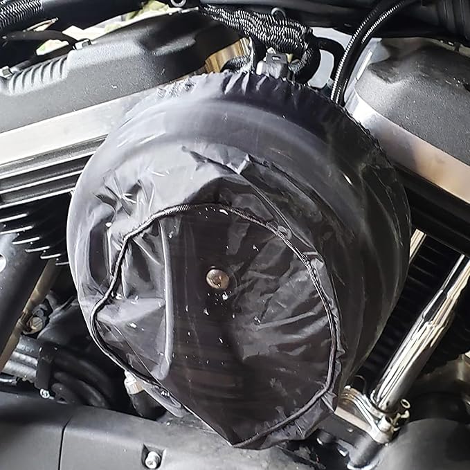 Waterproof Air Filter Rain Sock Motorcycle Dustproof Air Intake Protective - Image 2