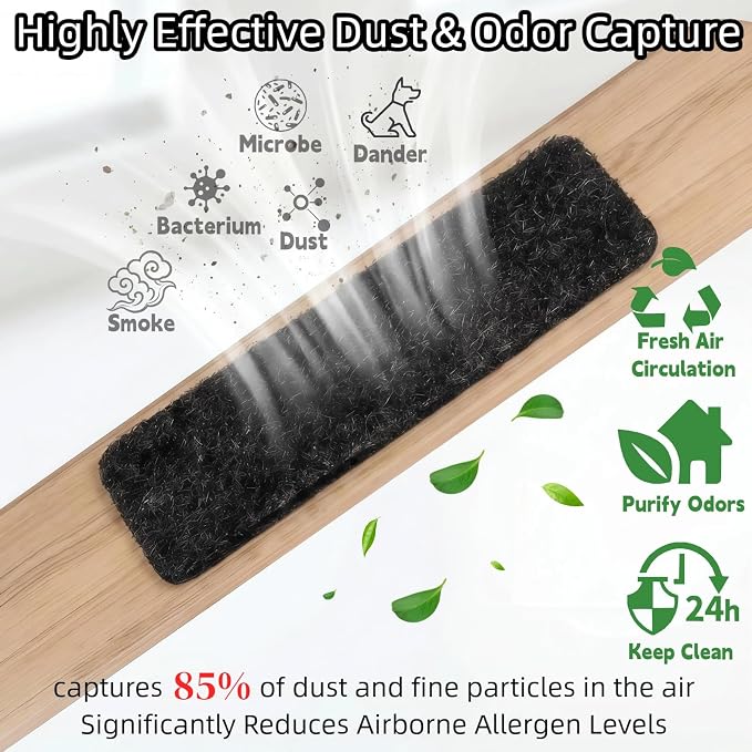 Ceiling Fan Filters for Blades 10 Pack Fan Blade Air Purifier Pads - Image 4