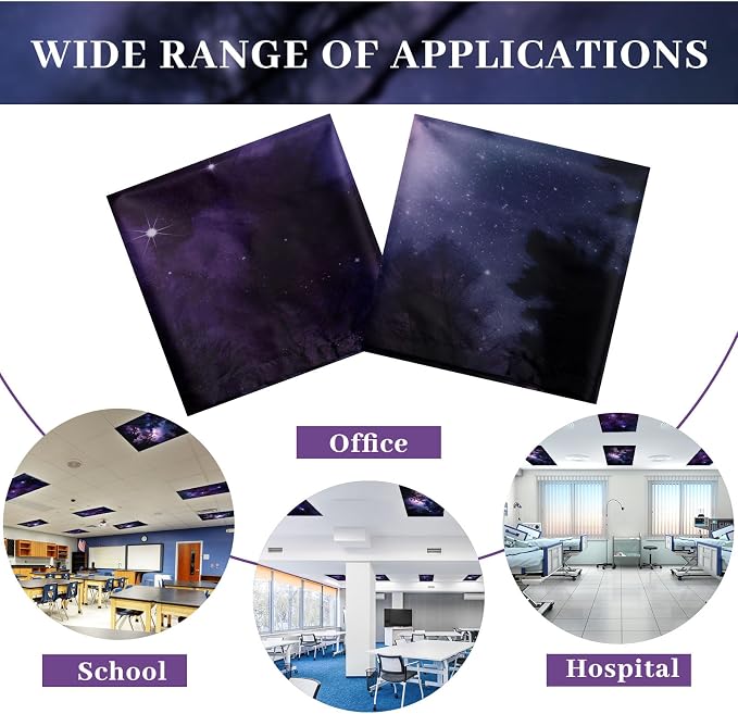Tujoe 2 Pcs Fluorescent Light Covers - Image 4