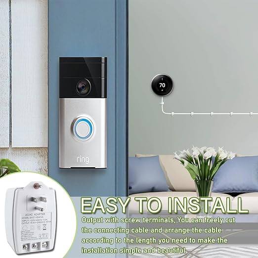 16.5V 40VA Plug in Thermostat and Doorbell Transformer Compatible - Image 5