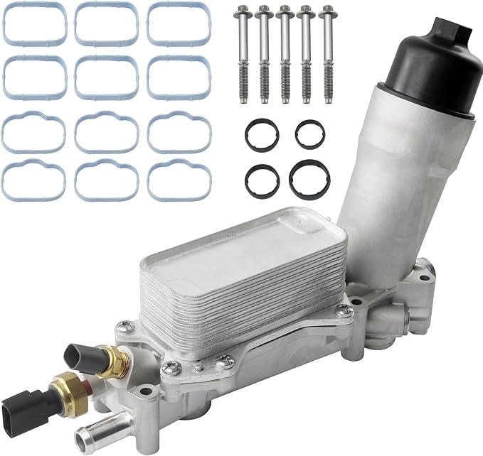 926-959 Upgrade Aluminum Engine Oil Cooler Oil Filter Housing by Unknown