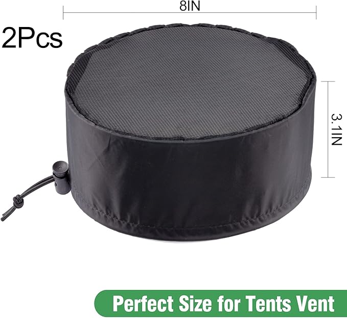 2 Pcs Grow Tents Vent Cover - Image 6