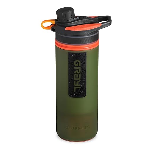 GRAYL GeoPress 24 oz Water Purifier Bottle by GRAYL