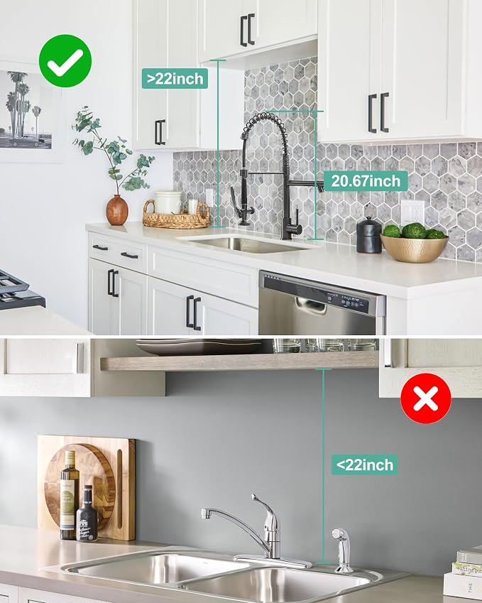 Fapully Commercial Pull Down Kitchen Sink Faucet - Image 8