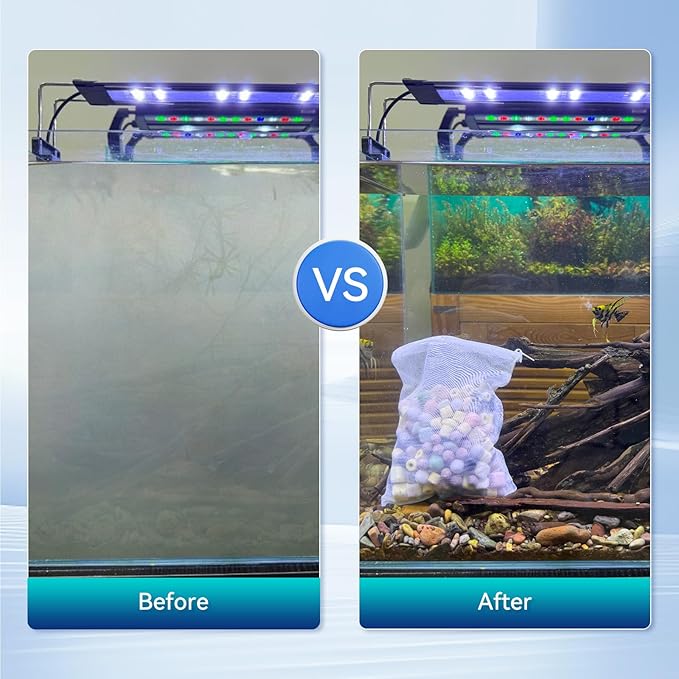 12-in-1 Aquarium Filter Media for Freshwater & Marine Tanks, Bio Filter Mix - Image 7
