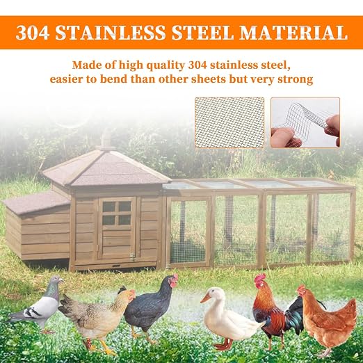 6 Pcs 12x8 Inch 304 Stainless Steel Wire Mesh Metal mesh Screen - Image 4