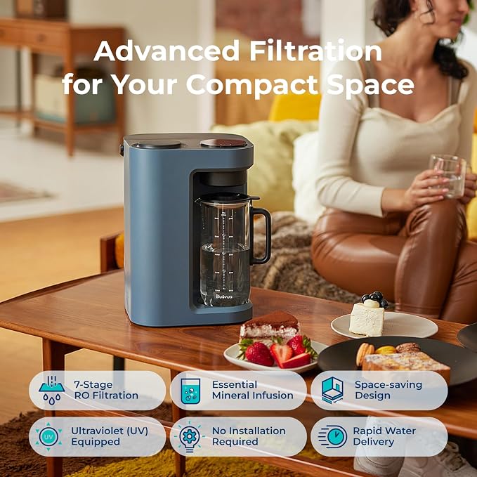 Bluevua RO100ROPOT-Lite Countertop Reverse Osmosis Water Filter System - Image 2