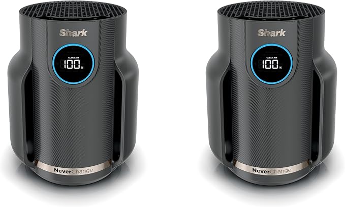 Shark Air Purifier for Home, NeverChange Compact Pro, 2 Pack, For Bedroom by Unknown