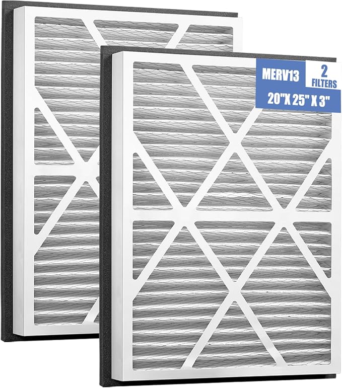 2 Pack 20''x25''x3'' Air Filter Replacement fo Compatible by YDATTH