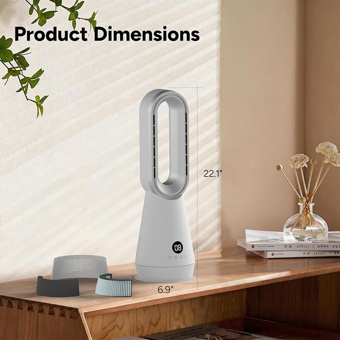 3-in-1 Bladeless Tower Fan - Image 2
