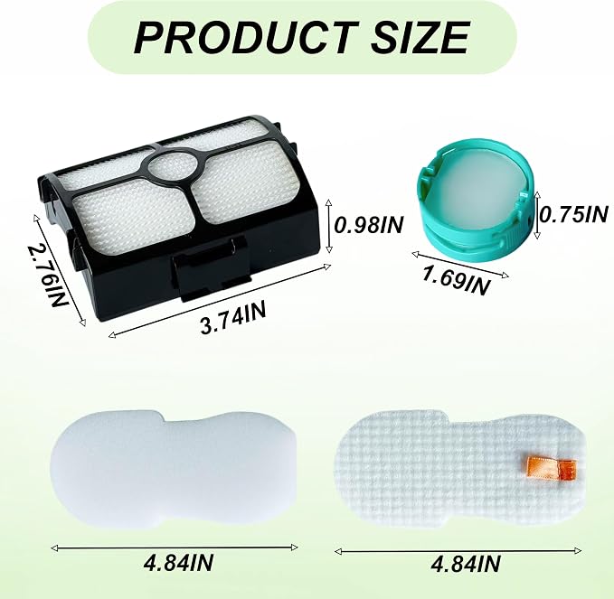 HZ4002 Replacement filter for Shark HZ4001AMZ HZ3002 HZ3000 HZ4000 Ultralight - Image 2