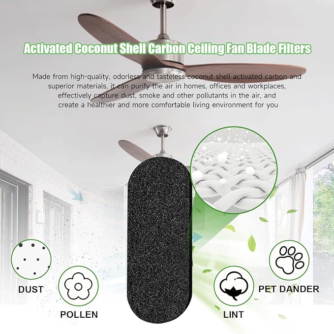 16 Pack Ceiling Fan Filter, Ceiling Fan Filters - Image 5