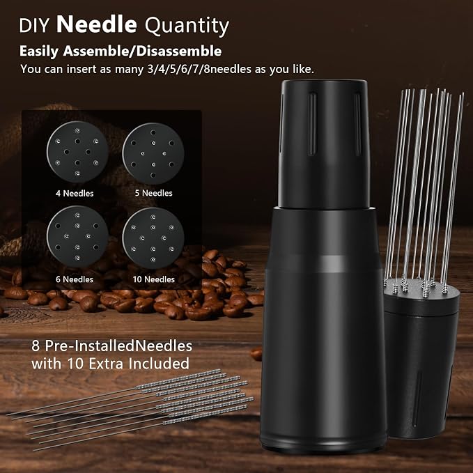 WDT Tool Espresso Distributor Accessory kit &1.7mm Thickness 150μm Mesh Puck - Image 2