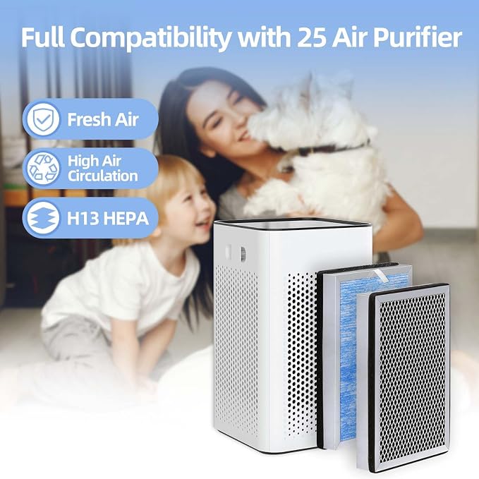 Upgraded 25 Replacement Filter Compatible - Image 2