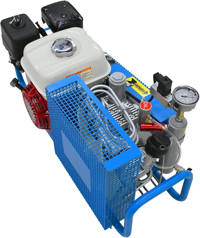 TUXING 4500Psi 300Bar High Pressure Diving Compressor, 3.5CFM100L/min Air Flow - Image 8