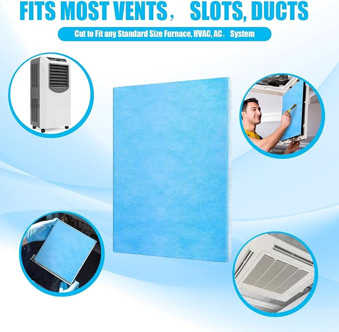 Frienda 6 Pcs Washable Reusable Furnace & Air Conditioner Filter Merv 6 - Image 4