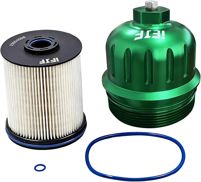 iFJF TP1015 Fuel Filter and 134001 Housing Cap Replacement by iFJF