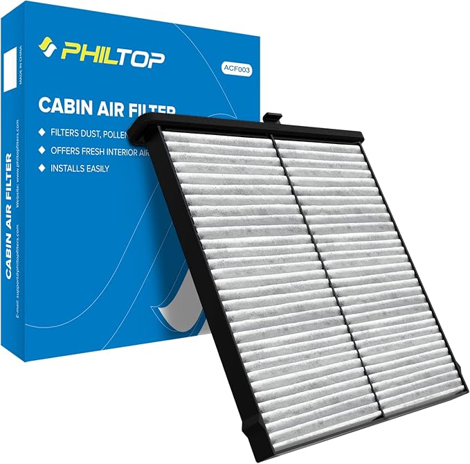 PHILTOP Cabin Air Filter, Compatible by PHILTOP