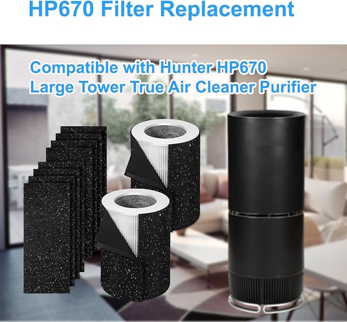 2+8 HP670 Replacement Filter-Compatible - Image 3