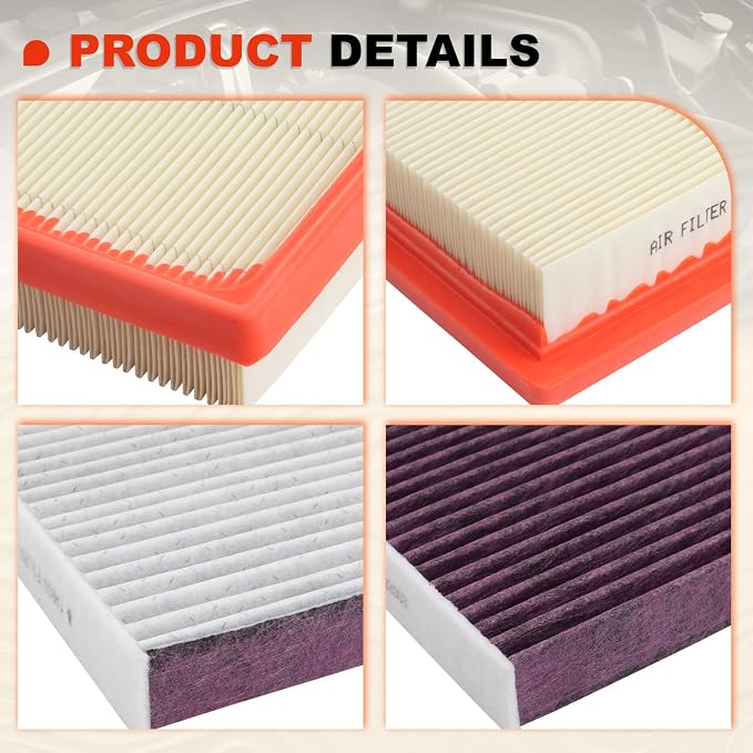 Engine & Cabin Air Filter Kit for 2019-2025 RAV4 Hybrid, 2018-2025 Camry Hybird - Image 7
