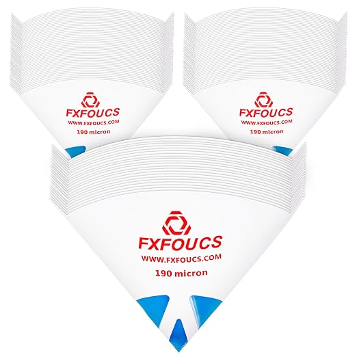 250 Pack of Premium Paint Strainers by FXFOUCSTOOLS
