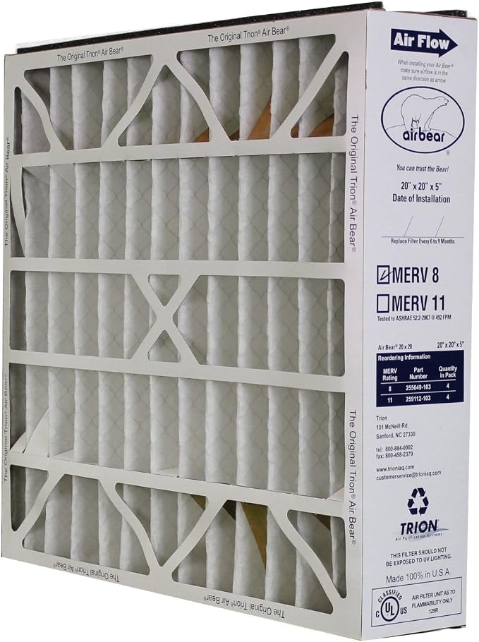 Trion 255649-103 Air Purifier Filter, Bear Series by Trion