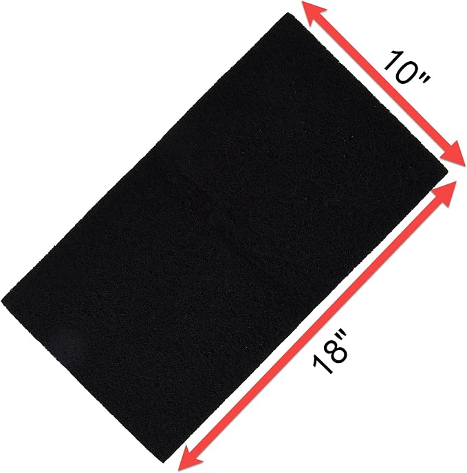 PENN-PLAX Carbon Infused Aquarium Filter Media Pad – Easy to Cut into Any Size - Image 3