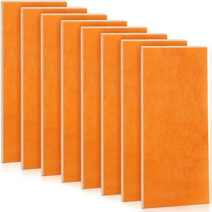 Hahafelt 4 Pcs 10.5 x 21.75 Inches Replacement Filter Pads Compatible by Hahafelt
