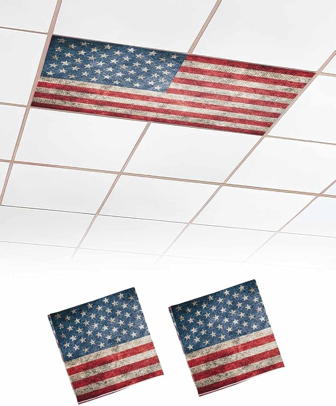 2PCS Fluorescent Light Covers by Smile+Sunflower