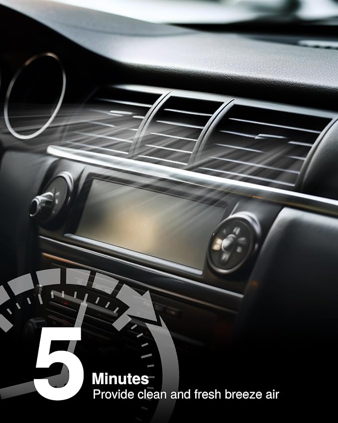 Puroma Cabin Air Filter with Activated Charcoal Layer, Replacement - Image 5