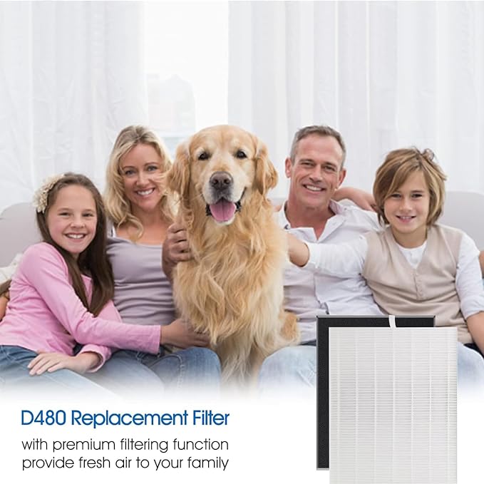 D480 True HEPA Replacement Filter D4, Compatible - Image 6