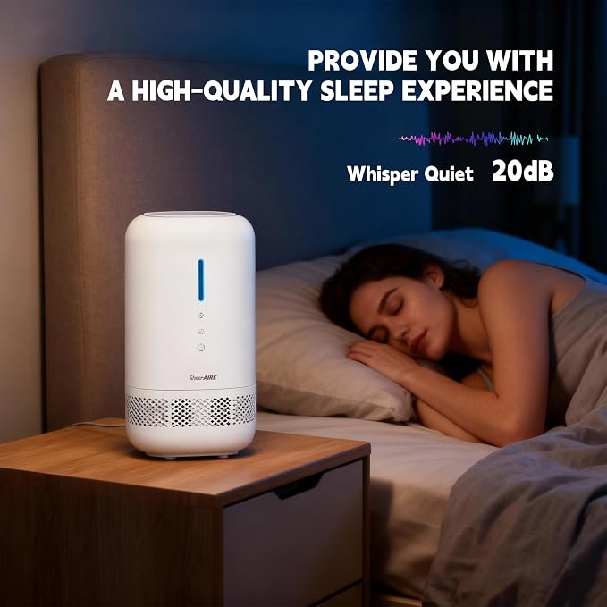 Portable HEPA Air Purifier Energy-Saving Mode, One Touch Operation, Lightweight - Image 7