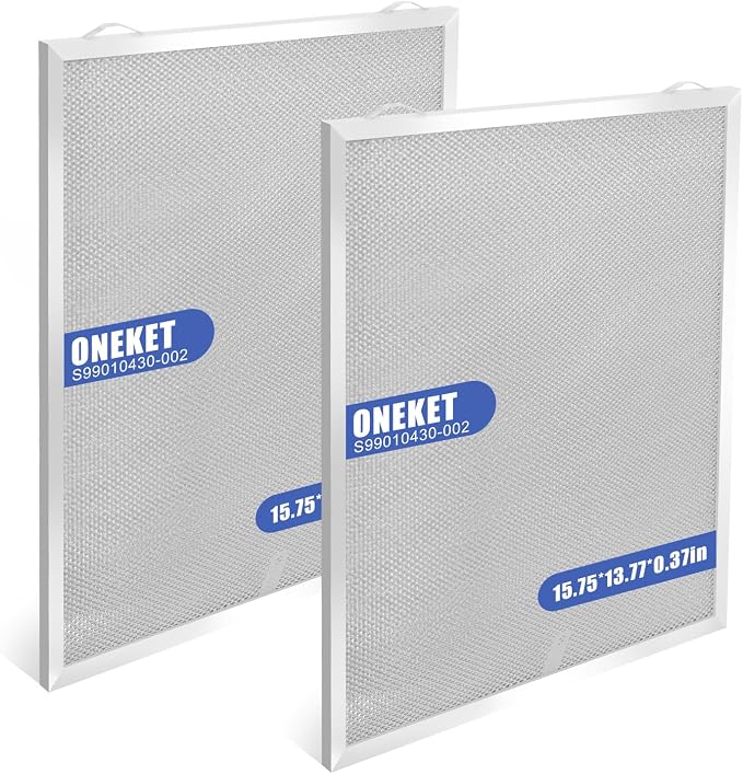S99010430-002 Range Hood Filter 15-3/4" x 13-7/8" x 3/8"4512880 Compatible - Image 2