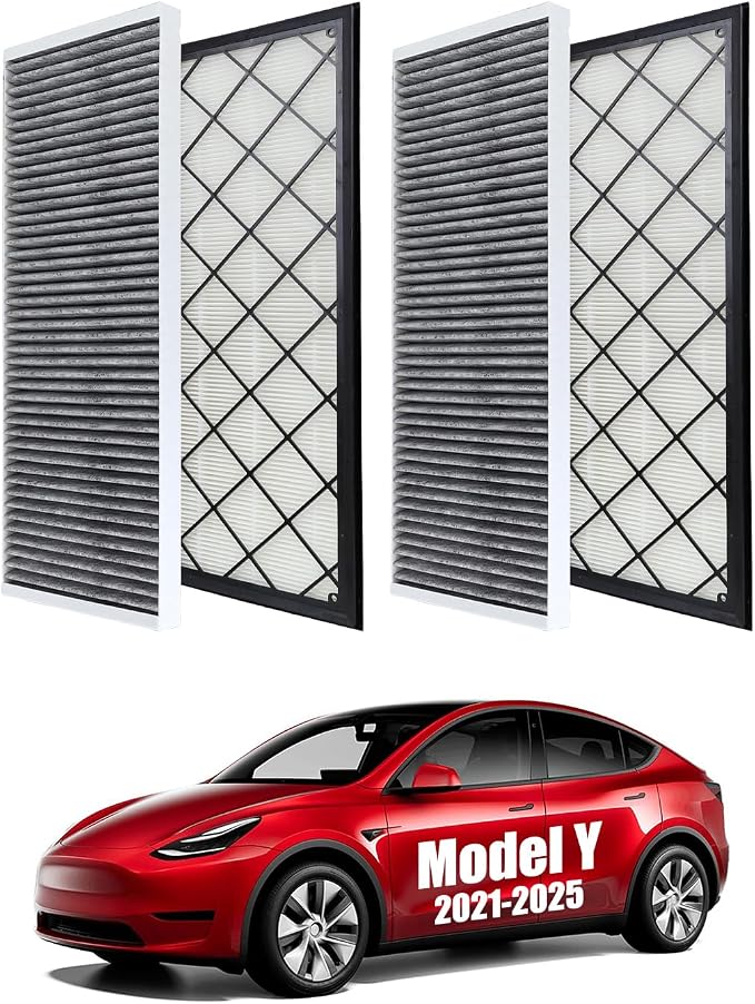 Model Y External Hepa Air Filter by KKTR-CAR