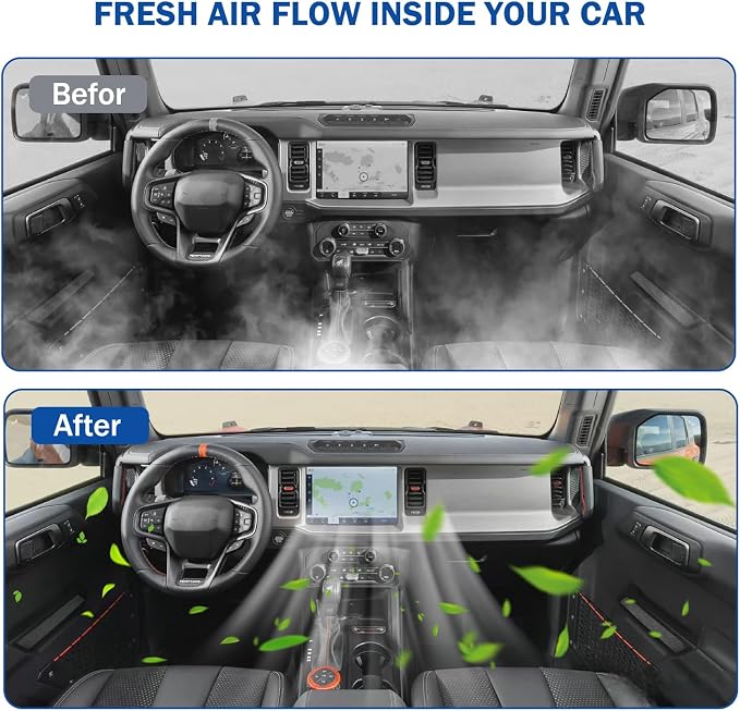 1Pcs Cabin Air Filter & 1Pcs Engine Air Filter Accessories Compatible - Image 7